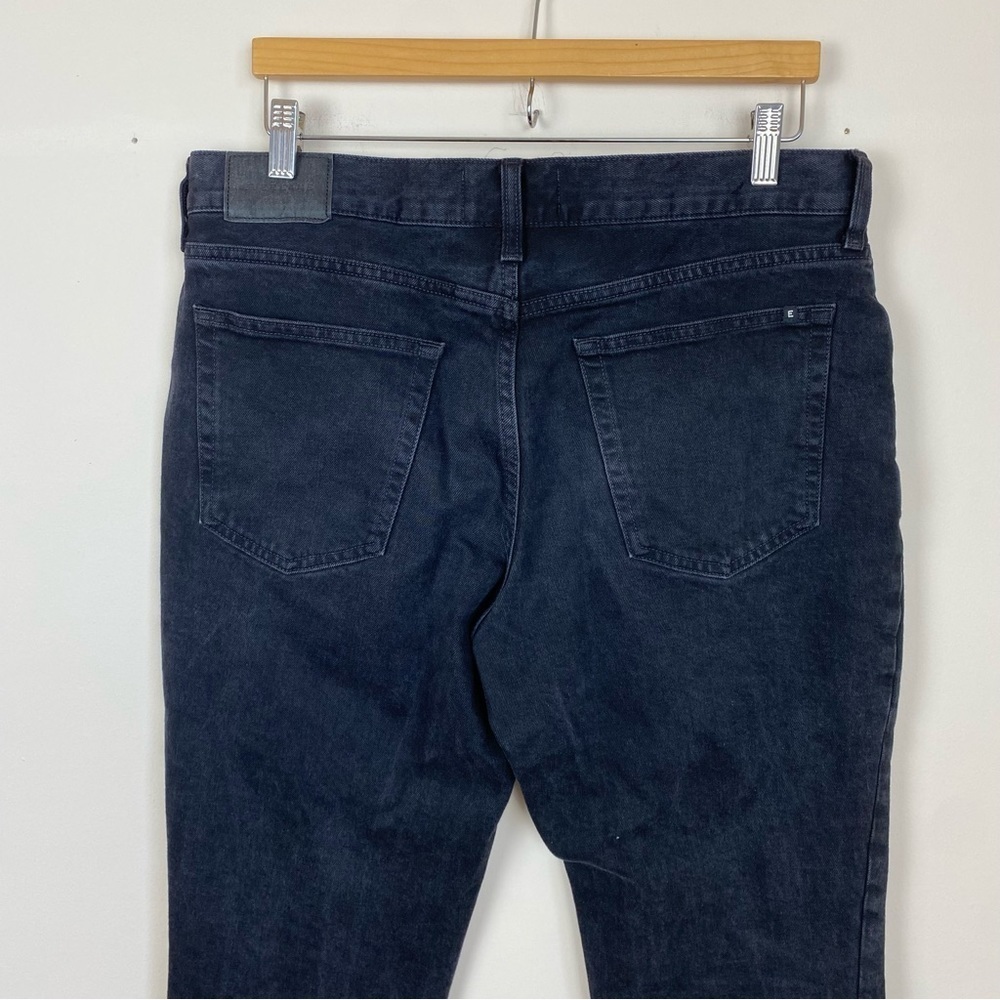 Everlane Men's Authentic Straight Jean in Washed Black Denim - Picture 3 of 13